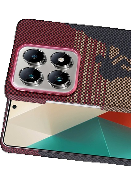 CPT05 Xiaomi Mi 14T Pro Vega Magsafe Kapak - Kırmızı fiyatları