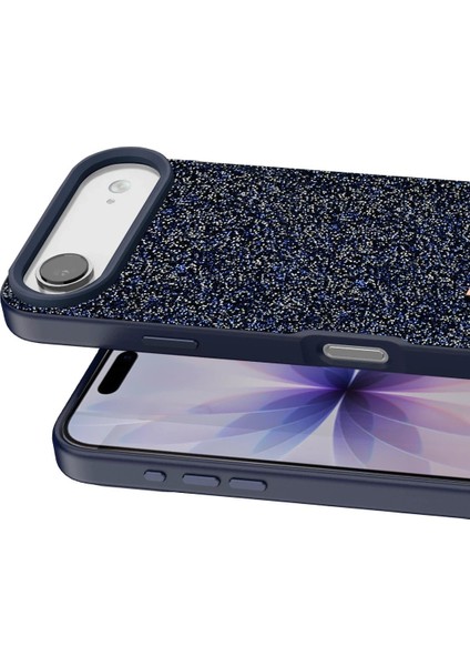 CPT05 Apple iPhone 17 Air Bright Simli Kapak - Mavi fiyatları