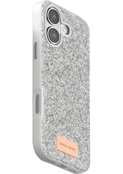 CPT05 Apple iPhone 17 Bright Simli Kapak - Beyaz modelleri