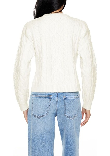 Saç Örgü Crop Kazak modelleri