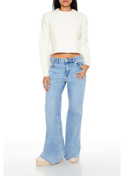 Saç Örgü Crop Kazak fırsatları