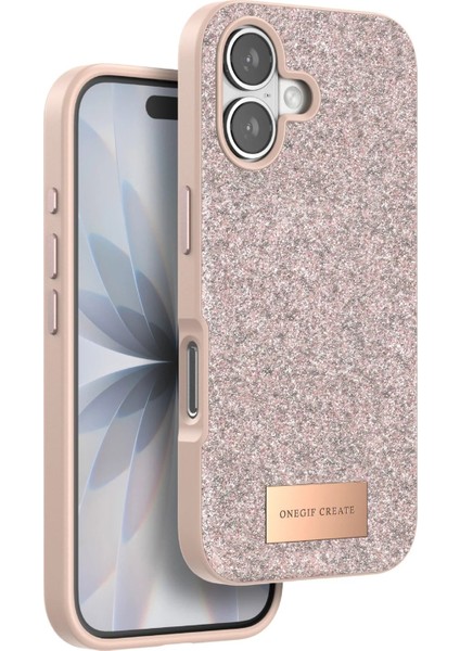 CPT05 Apple iPhone 17 Bright Simli Kapak - Pembe