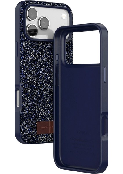 CPT05 Apple iPhone 17 Pro Bright Simli Kapak - Mavi modelleri