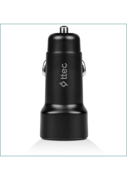 Smartcharger Araç Şarj Aleti, Trio Kablo, 2.4A, 12 W, Siyah modelleri