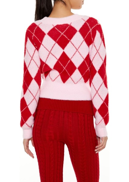 Baklava Desenli Kazak