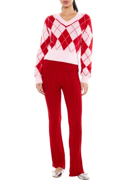 Baklava Desenli Kazak