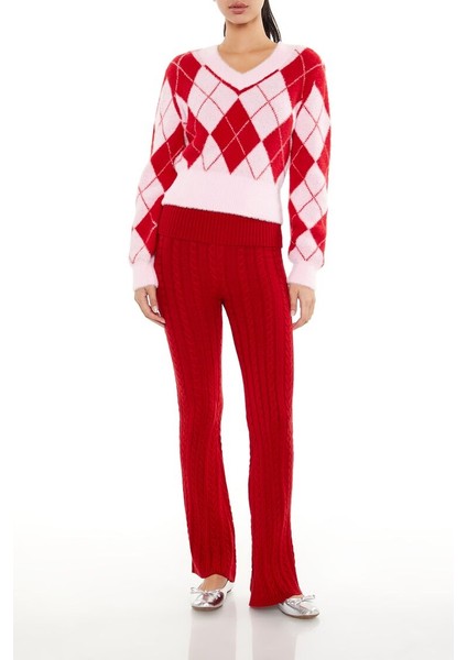 Baklava Desenli Kazak