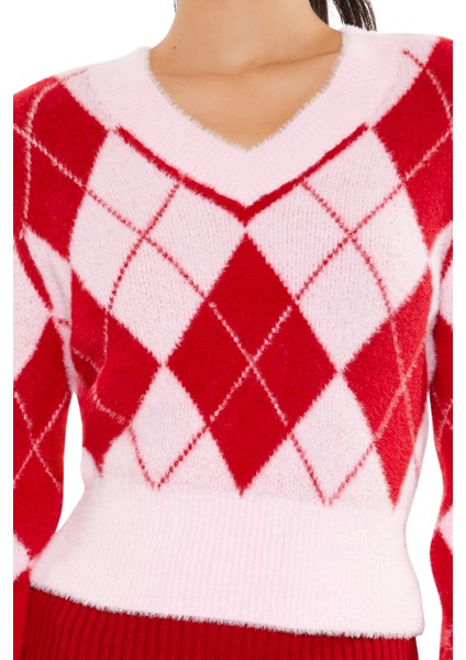 Baklava Desenli Kazak