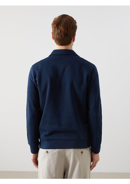 Yeni Sezon Polo Yaka Uzun Kollu Erkek Sweatshirt fırsatları