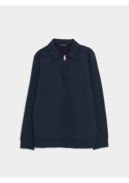 Yeni Sezon Polo Yaka Uzun Kollu Erkek Sweatshirt indirimleri