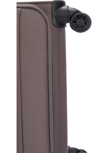 4200 Küçük Boy Ultra Light Hafif Lüx Kumaş Tekerlekli Valiz