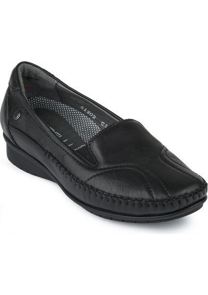 57-306 Hakiki Deri Ortopedik Kadın Ayakkabı