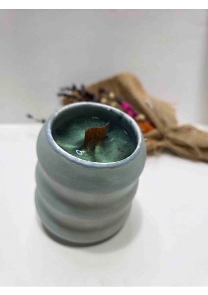 Dekoratif Bubble Bardak Seramik Jel Mum fırsatları