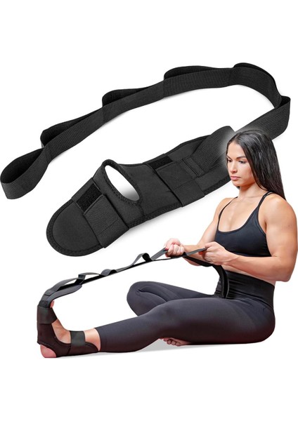 Ayak Calf Bacak Önü Arkası Kalça Sinir Esnetme Çok Yönlü ve Kotrollü Açılarda Kademeli Strenchıng Esneklik Kayışı modelleri