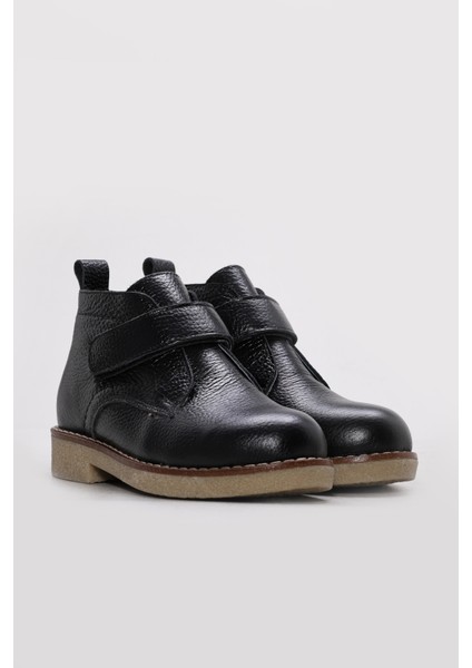 Hakiki Deri Kürklü Unisex Çocuk Klasik Bot 257KFA2023 fırsatları