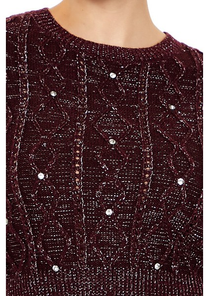 Boncuk Detaylı Kazak indirimleri