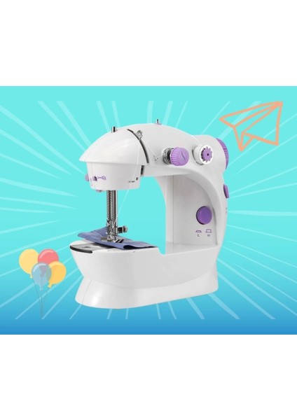 Çocuklar Için Oyuncak Mekanik Gerçekçi Dikiş Makinesi - Eğitici ve Eğlenceli Oyuncak Dikiş Makine ( Lisinya )