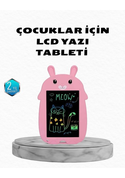 LCD Yazı Tableti 12 Inç Tek Tuşla Silme Kilitli Çocuk Eğitim Çizim Tableti