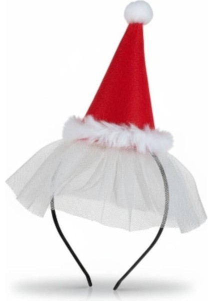 Yılbaşı Temalı Noel Anne Tasarım Taç