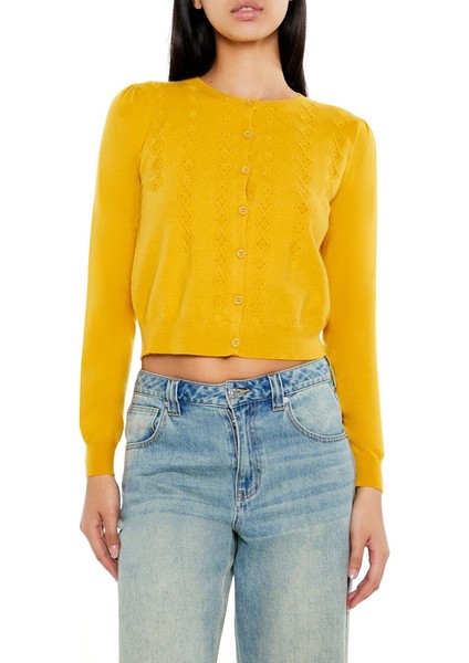 Örgü Desenli Hırka