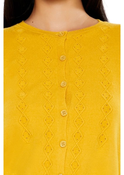 Örgü Desenli Hırka modelleri