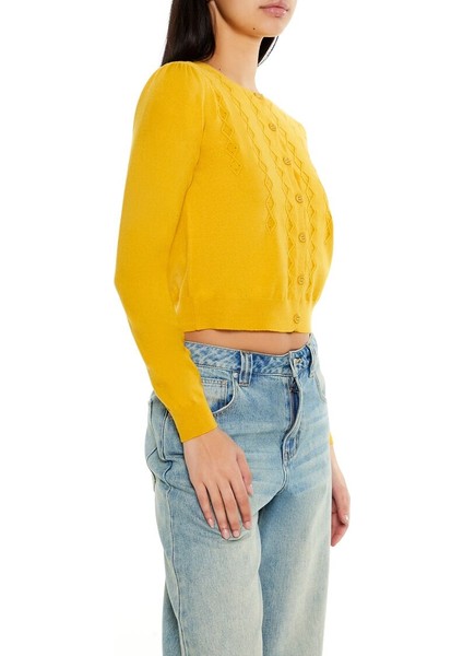 Örgü Desenli Hırka fırsatları