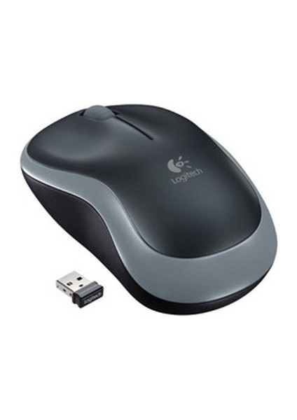 Logitech M185 910-002235 Kablosuz+Usb Nano Alıcılı Siyah/gri Mouse