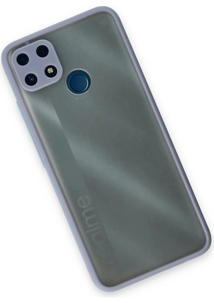 Realme C25 Kılıf Montreal Silikon Kapak - Gri modelleri