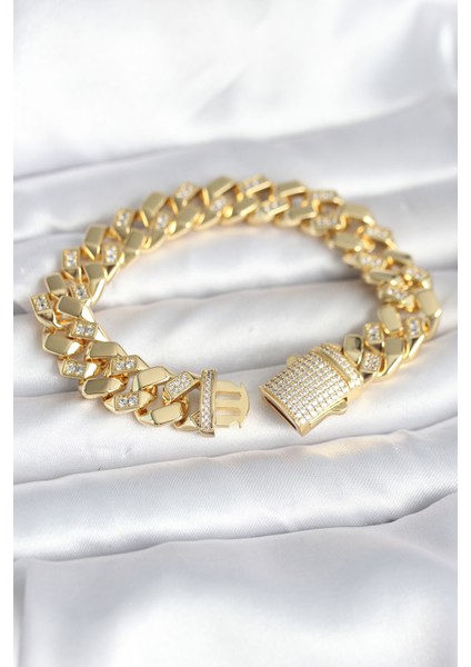 Pirinç Gold Renk Vıp Exclusive Seri Gurmet Model Kadın Bileklik