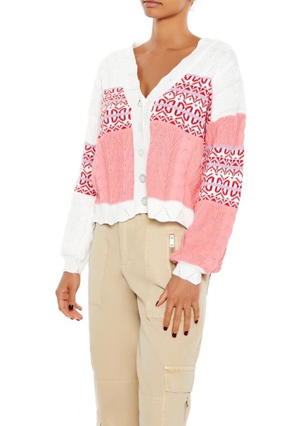 Patchwork Örgü Hırka