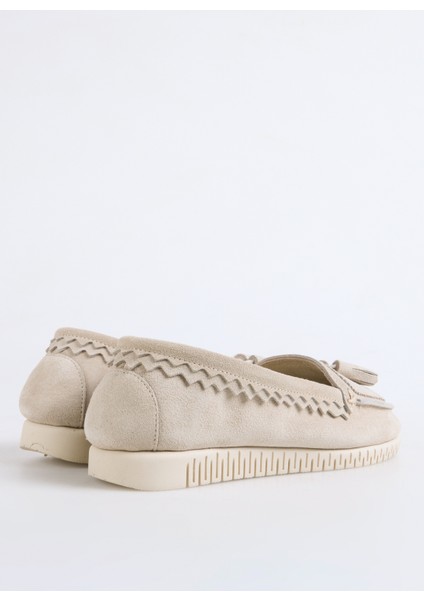 Ekru Kadın Günlük Ayakkabı Kroy modelleri