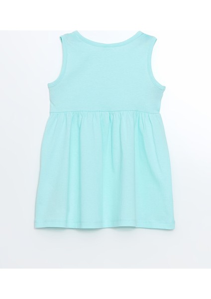 Yeni Sezon Bisiklet Yaka Çiçekli Kız Çocuk Elbise fiyatları