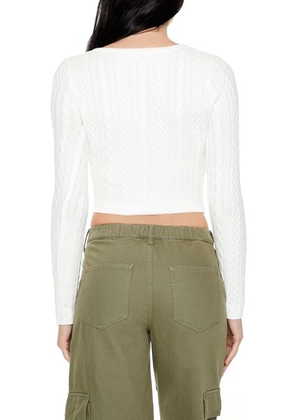 Örgü Desenli Hırka modelleri