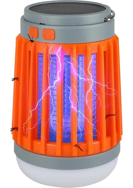 W851 Usbli Solar Sinek Öldürücü Özellikli 3ın1 Kamp Feneri fırsatları