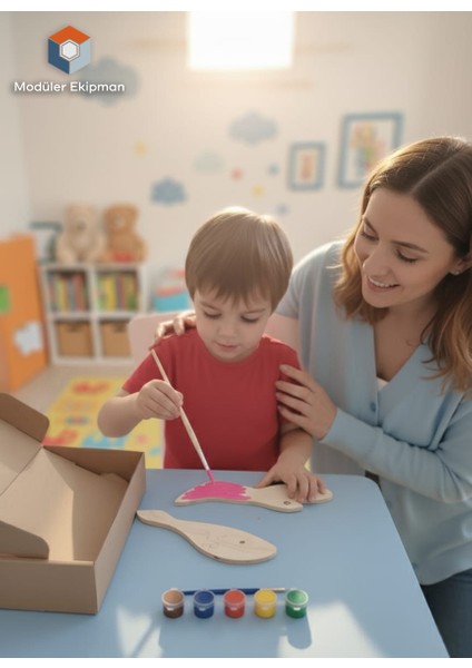 %100 Doğal Ağaç Kendin Yap Uçan Kuş Boyama Kiti Çocuk Eğitimi modelleri