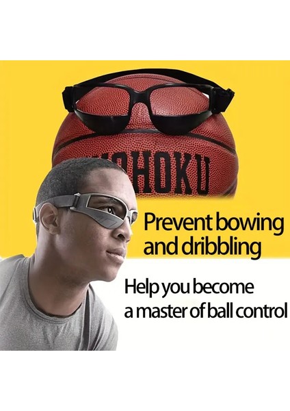 Basketbol Top Sürme Eğitim Dripling Gözlüğü, Futbol, Hentbol Top Hakimiyeti Kontrol Yardımcısı indirimleri