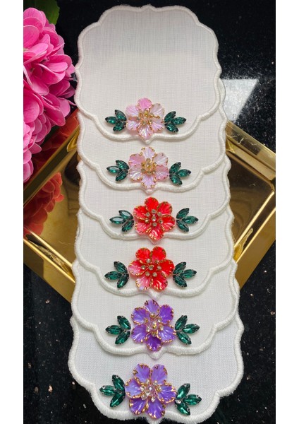 Sunum Peçete,kokteyl Peçete,kahve Yanı Sunum Peçete 6 Adet