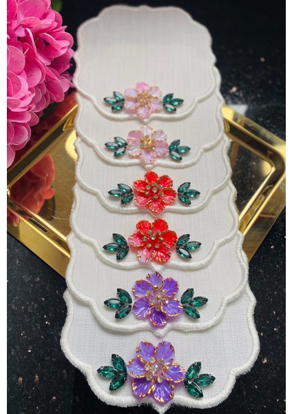 Sunum Peçete,kokteyl Peçete,kahve Yanı Sunum Peçete 6 Adet modelleri