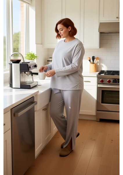 Kadın Bisiklet Yaka Örme Eşofman Takımı Fonksiyonel Dayanıklı Kaliteli Konforlu Estetik Şık indirimleri