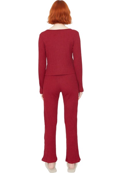 Kadın Kaşkorse Pijama Takımı Bisiklet Yaka Uzun Kollu Fonksiyonel Dayanıklı Kaliteli Rahat modelleri