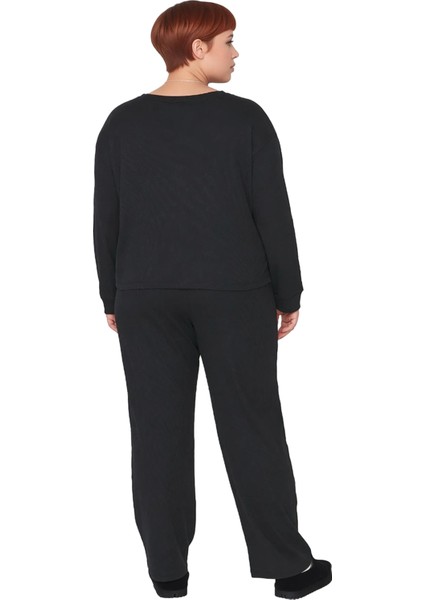 Kadın Düz Desenli Bisiklet Yaka Eşofman Takımı Fonksiyonel Dayanıklı Kaliteli Konforlu Şık modelleri