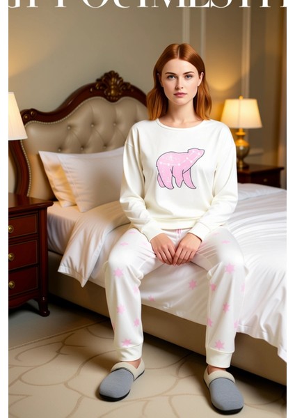 Kadın Yıldız Desenli Jogger Pijama Altı ve Tişört Takımı Fonksiyonel Dayanıklı Kaliteli Şık fiyatları