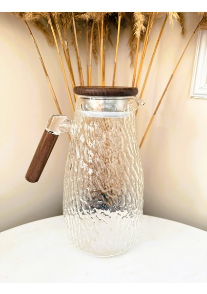 Premium Akasya Ağaç Parçalı 1900 ml Sürahi fırsatları