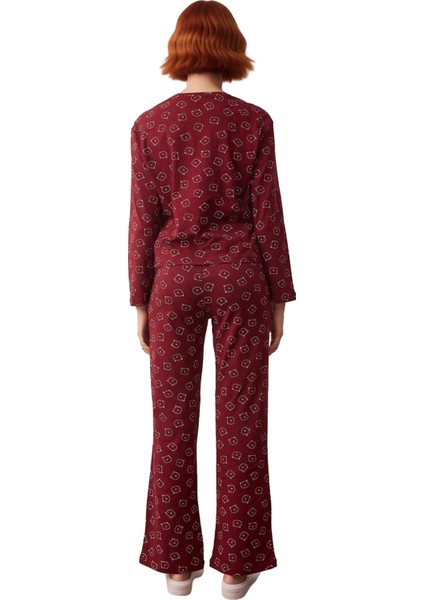 Kadın Ayıcıklı Pamuklu Pijama Takımı Fonksiyonel Dayanıklı Kaliteli Konforlu Estetik Rahat modelleri