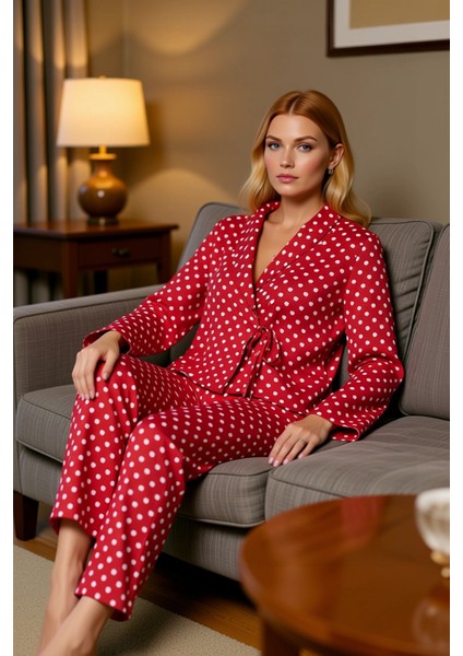 Kadın Kalpli Viskon Pijama Takımı Fonksiyonel Dayanıklı Kaliteli Konforlu Estetik Premium Şık indirimleri