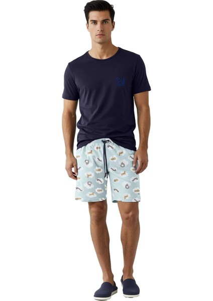 Cool & Comfort Köpek Desenli Erkek Pijama Seti Fonksiyonel Dayanıklı Kaliteli Konforlu Şık fiyatları