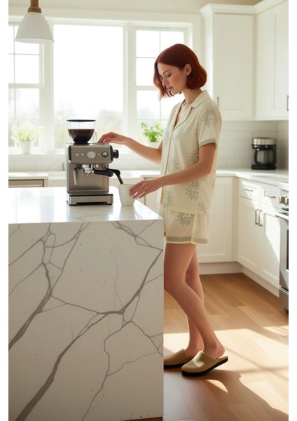 Kadın Güneş Desenli Viskon Gömlek ve Şort Pijama Takımı Fonksiyonel Dayanıklı Kaliteli Şık fiyatları