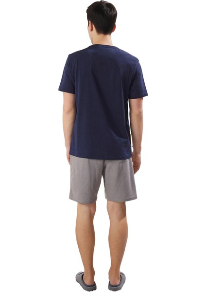 Erkek Waffle Dokulu Bisiklet Yaka Pijama Takımı Fonksiyonel Dayanıklı Kaliteli Konforlu Şık indirimleri