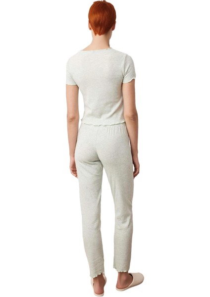 V Yaka Kiraz Detaylı Fitilli Örme Kadın Pijama Takımı Fonksiyonel Dayanıklı Kaliteli Rahat indirimleri