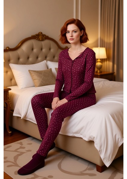 Kadın Çiçekli Fitilli Pijama Takımı Fonksiyonel Dayanıklı Kaliteli Konforlu Estetik Modern modelleri